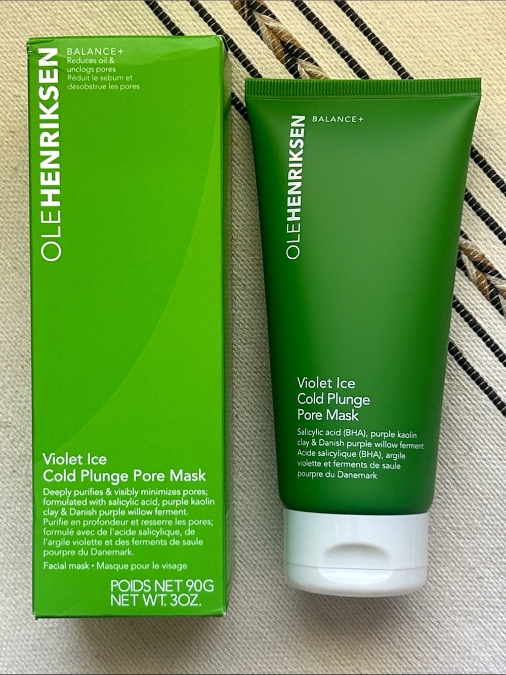 OLE HENRIKSEN Violet Ice Cold Plunge Pore Mask 3oz NIB